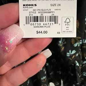 Sonoma Tops Sonoma 2x Blouse Nwt Poshmark